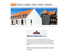 Tablet Screenshot of dachinstand.de
